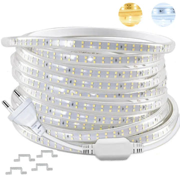 220V Led Strip 1-30m With Eu Plug 2835