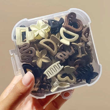 Beige Mixed Pack Small Clips ™
